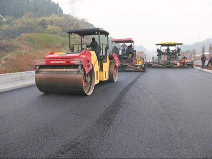 百色市政道路施工